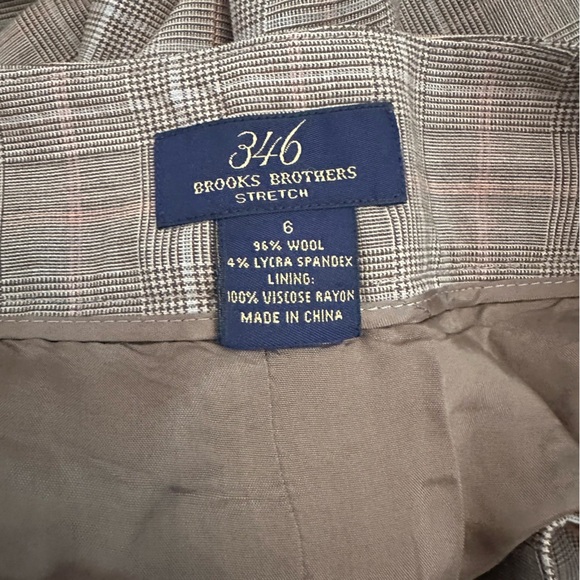 Brooks Brothers 346 Wool Blended skirt Size 6 (k11) - Picture 4 of 13